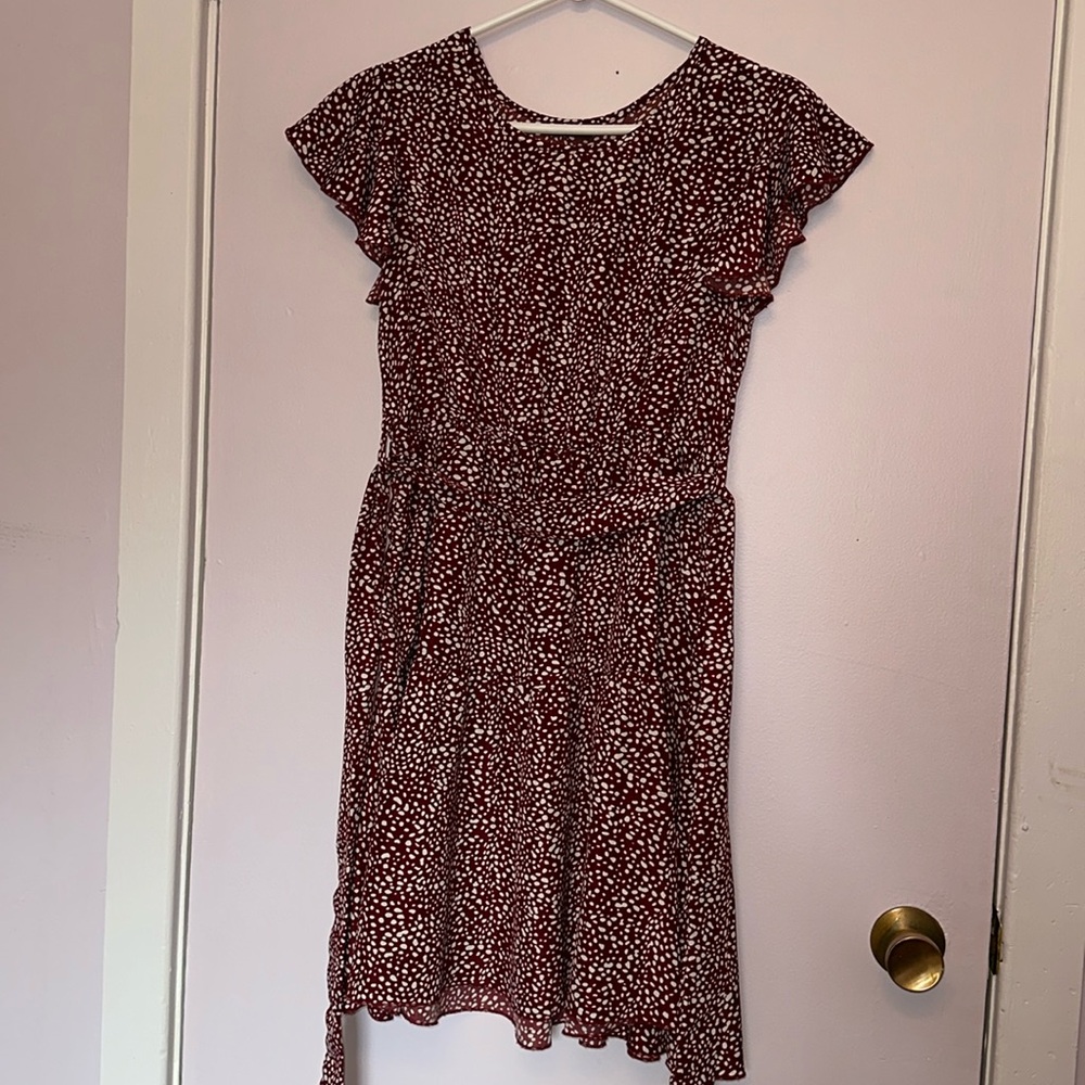 SHEIN Short Sleeve Dress with Belt